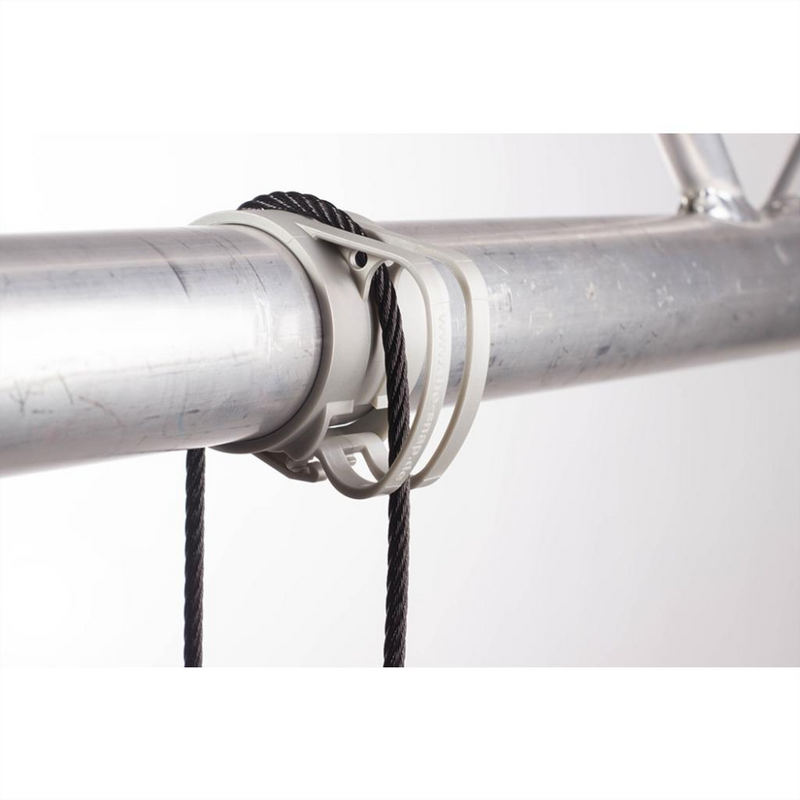 Truss klem met stekkerdoos houder