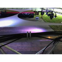 Truss klem met stekkerdooshouder voor 50mm truss