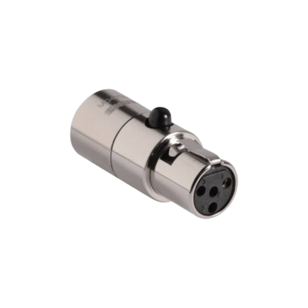 Shure Microdot naar TA4F adapter afbeelding