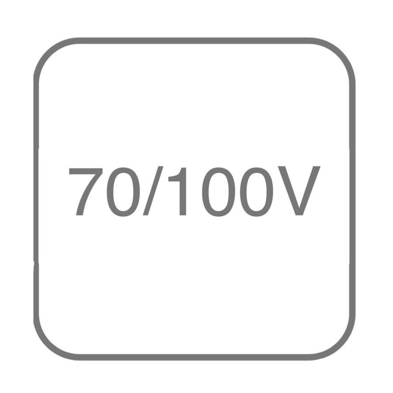 Audac ALTI6/B hangende 100V plafondspeaker 60W zwart ALTI6/B hangende 100V plafondspeaker 60W zwart