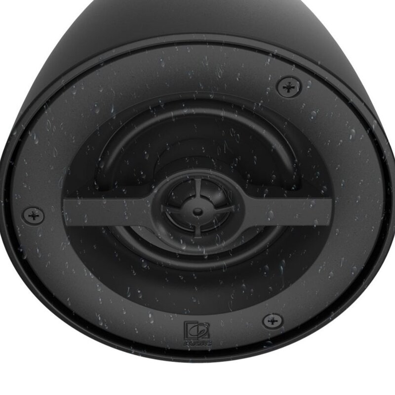 Audac ALTI6/B hangende 100V plafondspeaker 60W zwart ALTI6/B hangende 100V plafondspeaker 60W zwart