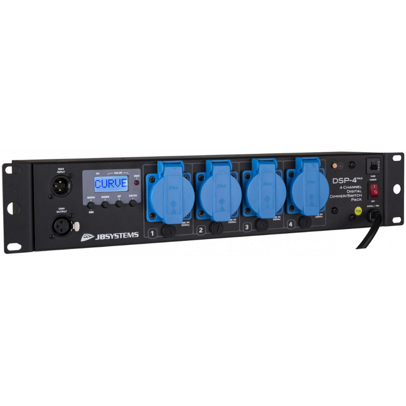JB Systems DSP-4 MK2 /G DMX dimmerpack DSP-4 MK2 /G DMX dimmerpack