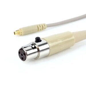 JAG Microphones Kabel met mini-XLR Shure connector Beige