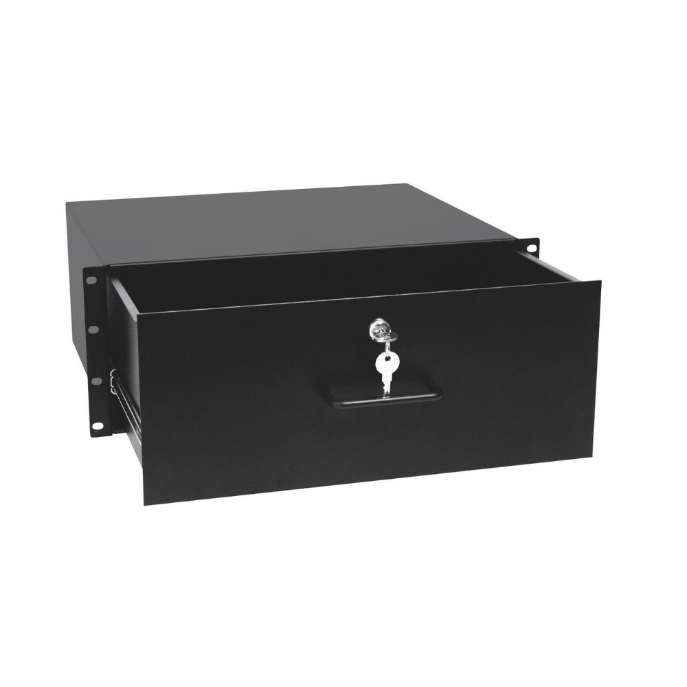 Omnitronic Racklade met slot 4HE