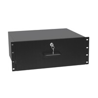 Racklade met slot 4HE