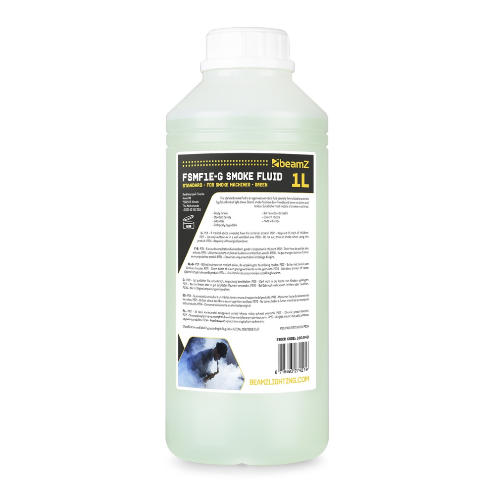 BeamZ Rookvloeistof Eco groen 1L