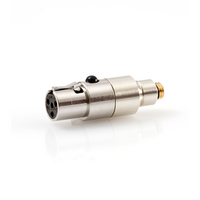 DAD9010 Adapter MicroLock naar TA4F mini-XLR Shure