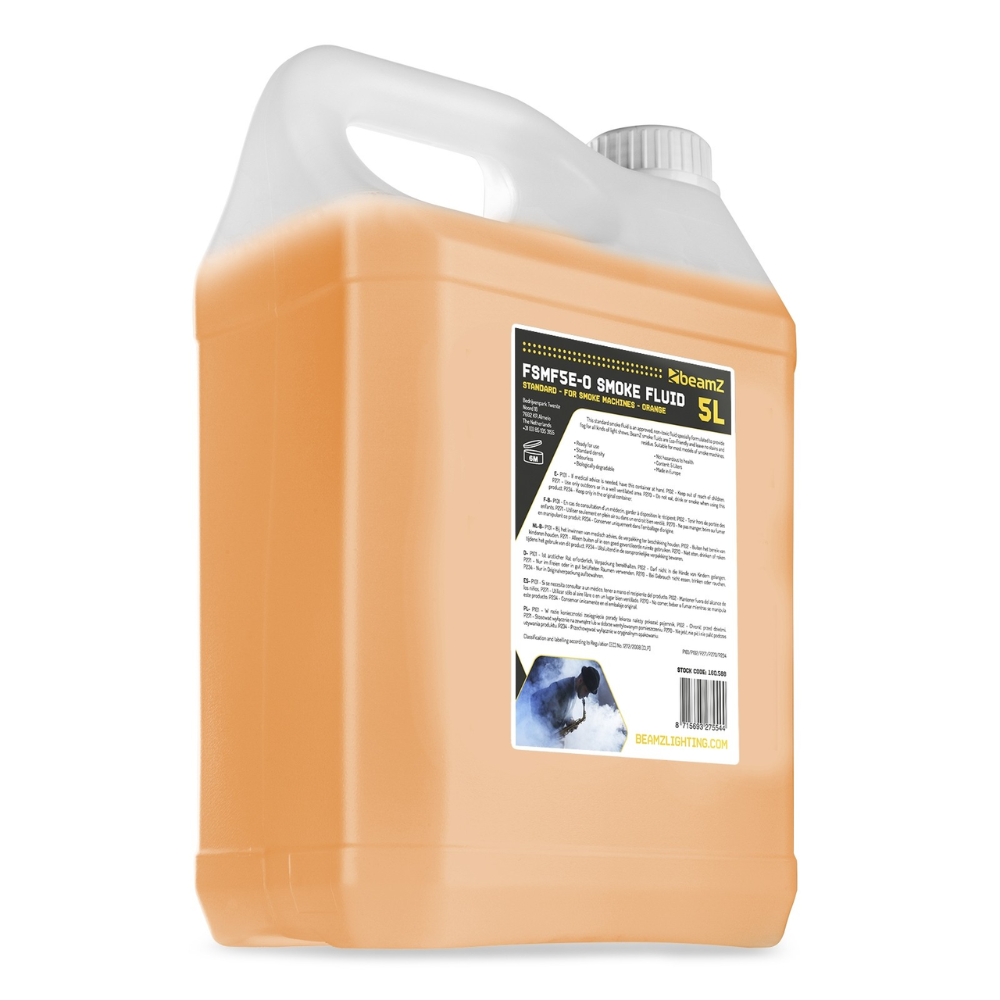 BeamZ Rookvloeistof Eco oranje 5L