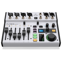 Behringer Flow 8 Digitale mixer met USB audio-interface Flow 8 Digitale mixer met USB audio-interface