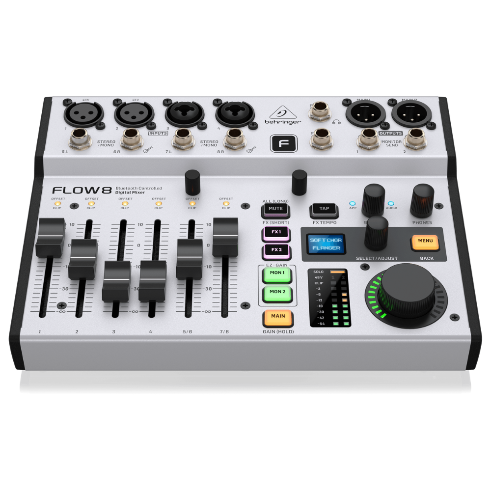 Behringer Flow 8 Digitale mixer met USB audio-interface