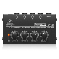 HA400 4-kanaals hoofdtelefoonversterker