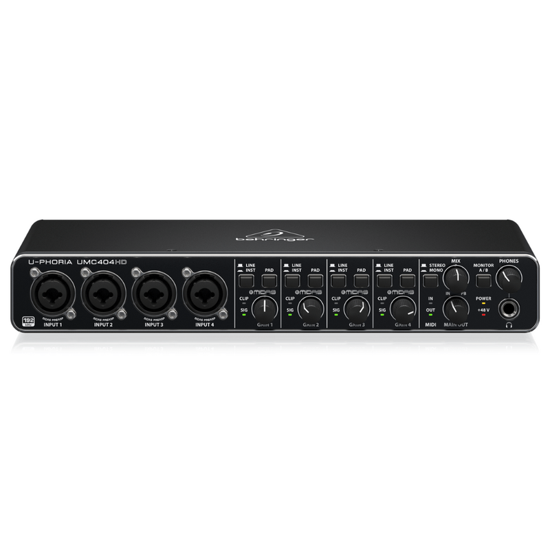 Behringer U-Phoria UMC404HD USB Audio-interface U-Phoria UMC404HD USB Audio-interface