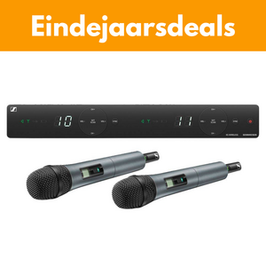 Sennheiser XSW1-835 Dubbele draadloze vocal microfoon (B band) XSW1-835 Dubbele draadloze vocal microfoon (B band)
