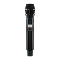 Shure QLXD2-N8CB draadloze handheld microfoon QLXD2-N8CB draadloze handheld microfoon