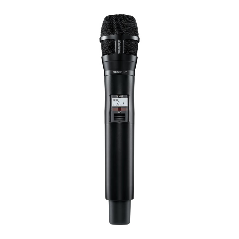 Shure QLXD2-N8CB draadloze handheld microfoon QLXD2-N8CB draadloze handheld microfoon