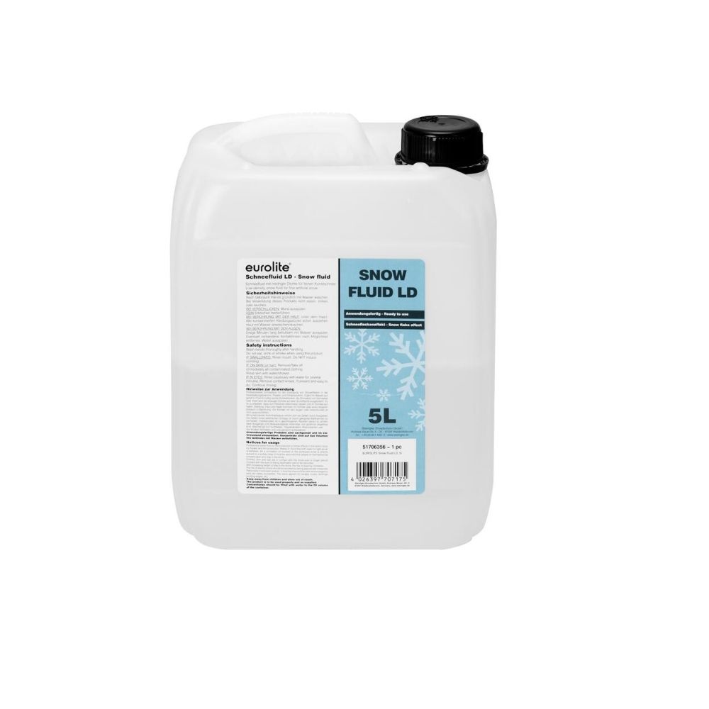 Eurolite Sneeuwvloeistof 5L voor fijne sneeuw