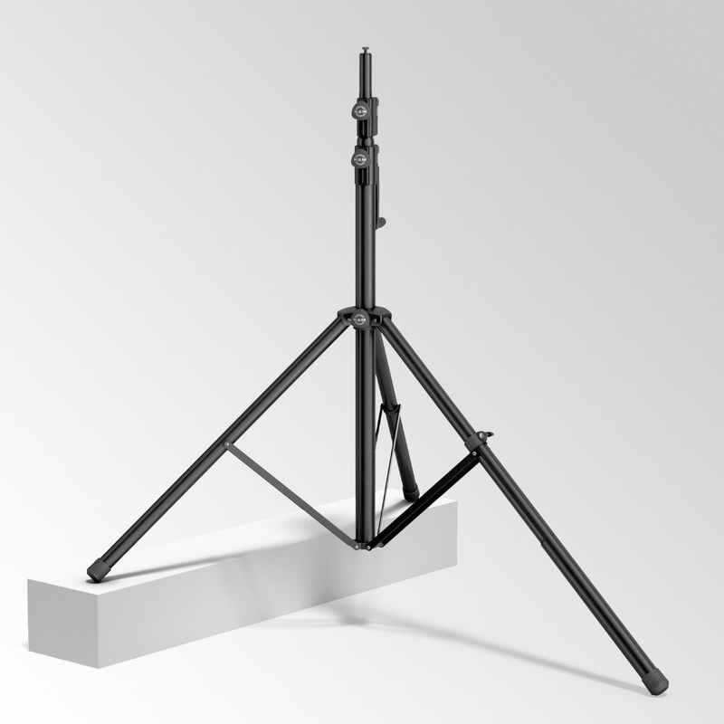 K&M 24730 Wind-up 3000 Speaker- en lichtstatief zwart 24730 Wind-up 3000 Speaker- en lichtstatief zwart