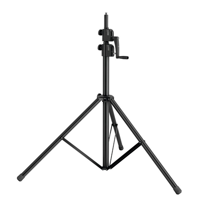 K&M 24730 Wind-up 3000 Speaker- en lichtstatief zwart 24730 Wind-up 3000 Speaker- en lichtstatief zwart