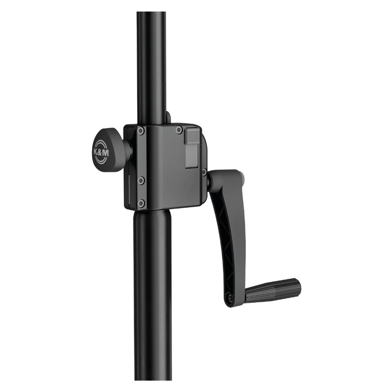 K&M 24730 Wind-up 3000 Speaker- en lichtstatief zwart 24730 Wind-up 3000 Speaker- en lichtstatief zwart