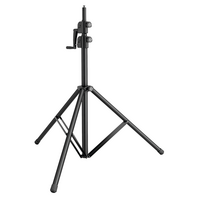 K&M 24730 Wind-up 3000 Speaker- en lichtstatief zwart 24730 Wind-up 3000 Speaker- en lichtstatief zwart
