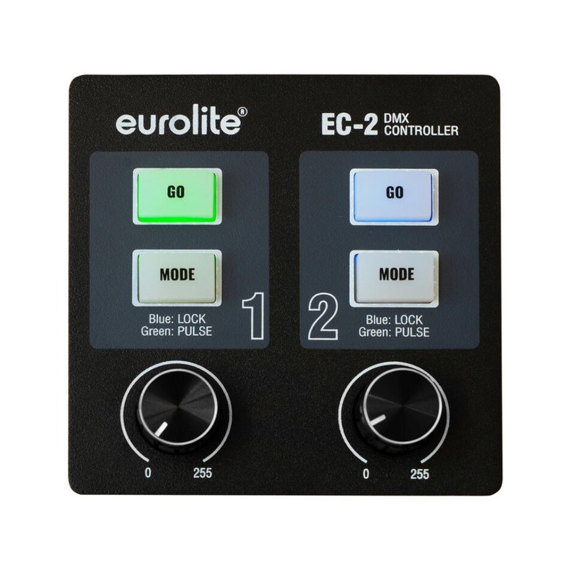 EC-2 2-kanaals DMX-controller