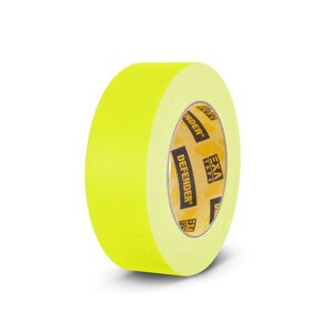 Adam Hall Gaffa tape neon 38mm 25m geel