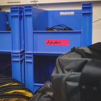 Gaffa tape neon 38mm 25m oranje