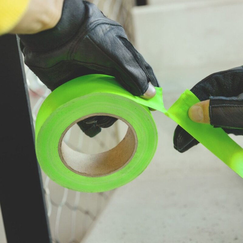 Gaffa tape neon 38mm 25m groen