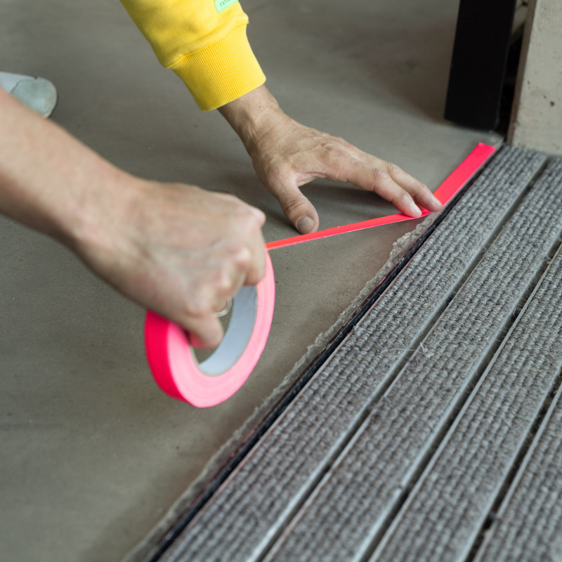 Gaffa tape neon 19mm 25m roze