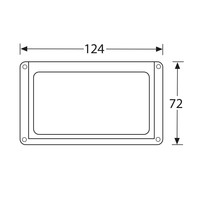 2890 Label houder 108 x 60mm