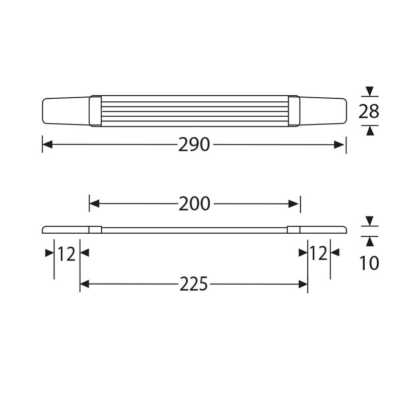 3419 Opbouw koffer handvat