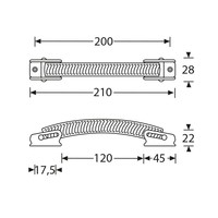 3428 Opbouw koffer handvat techno