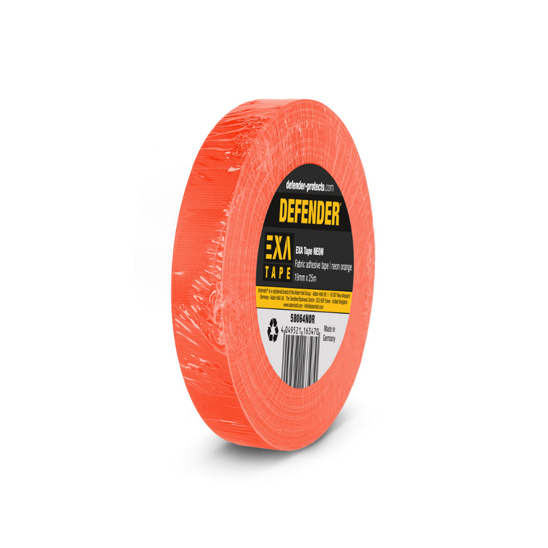 Gaffa tape neon 19mm 25m oranje