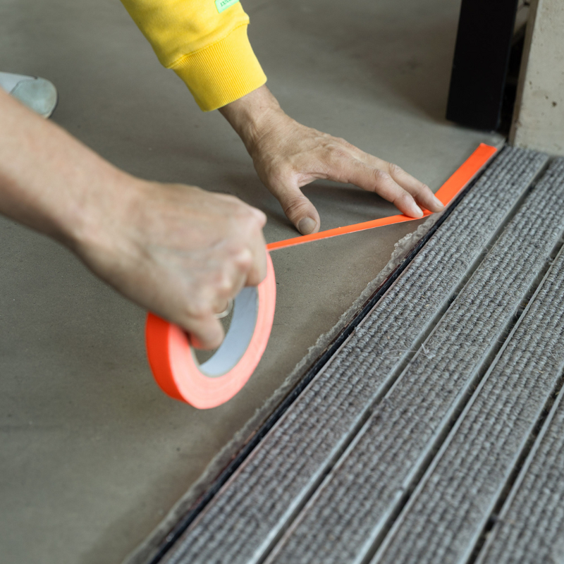 Gaffa tape neon 19mm 25m geel