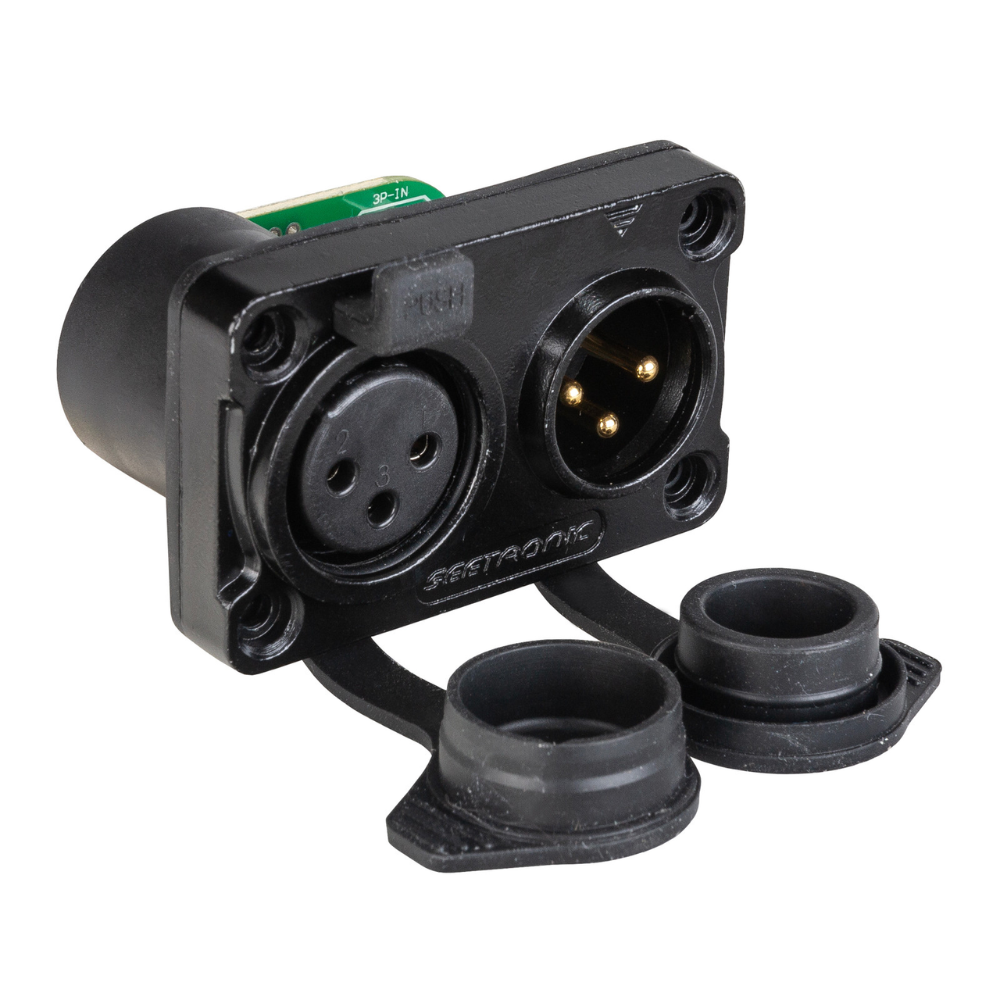 Briteq BT-XLR5TO3 Combikit 5-pins XLR naar 3-pins XLR (IP65)