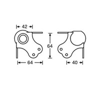 Adam Hall 4102 Bolhoek groot stapelbaar 4102 Bolhoek groot stapelbaar