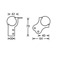 Adam Hall 4108 Bolhoek groot met overzethoek 4108 Bolhoek groot met overzethoek