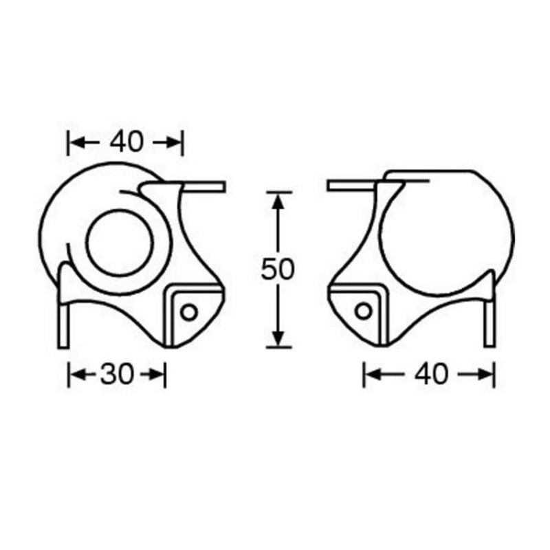 4128 Bolhoek medium stapelbaar met verzet