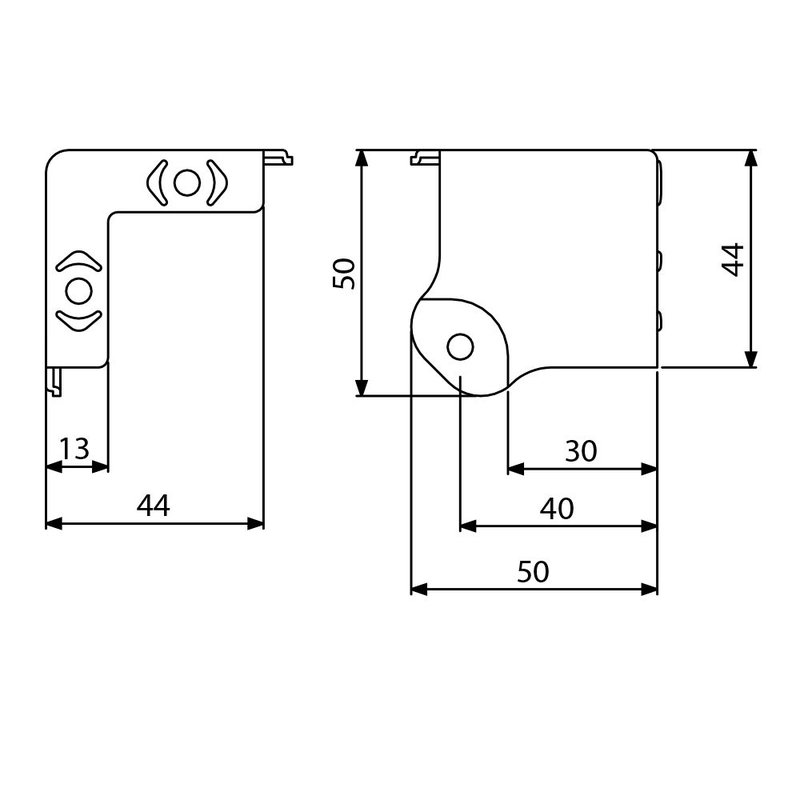 Adam Hall 4145 Randhoek met verzet 4145 Randhoek met verzet