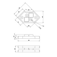 4939 Kunststof omkeer stapeldop
