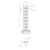 Adam Hall 5721 Vliegstrip 225mm 5721 Vliegstrip 225mm