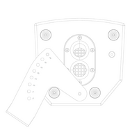 MYOS08SUP Ophangbeugel voor MYOS08A