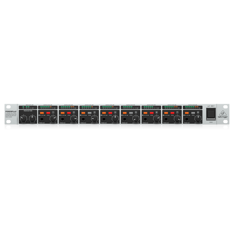 Behringer Powerplay HA8000 V2 Hoofdtelefoonversterker Powerplay HA8000 V2 Hoofdtelefoonversterker