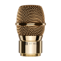 V7 MC2 Gold MP3 Microfoonkop voor Sennheiser handhelds