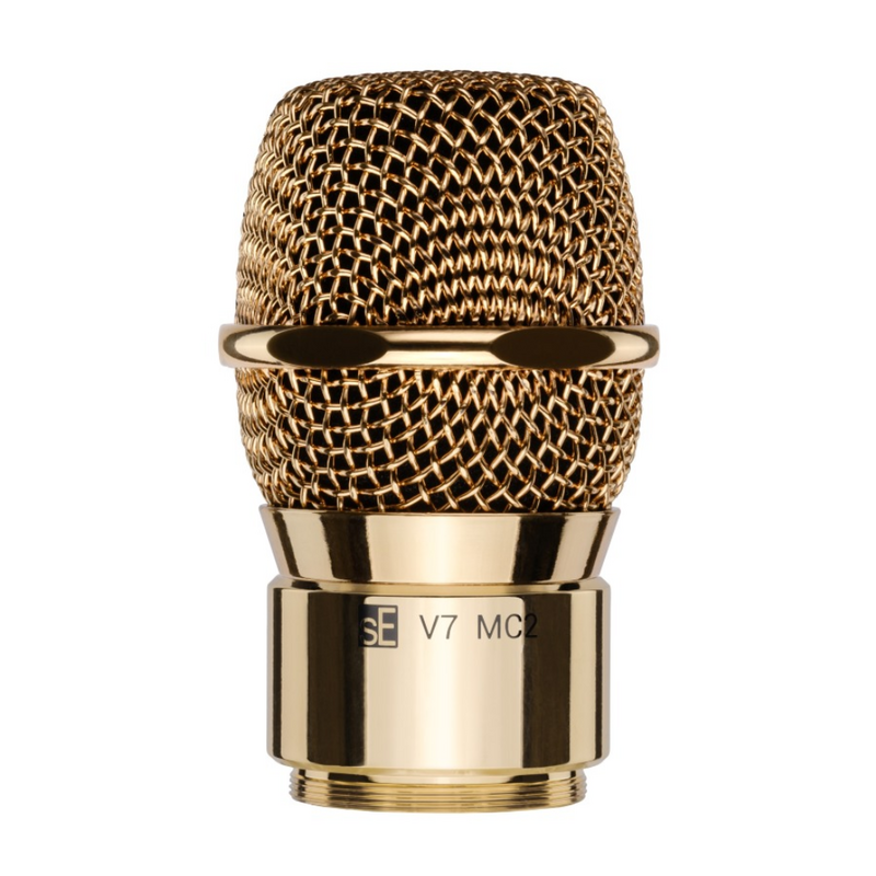 V7 MC2 Gold MP3 Microfoonkop voor Sennheiser handhelds