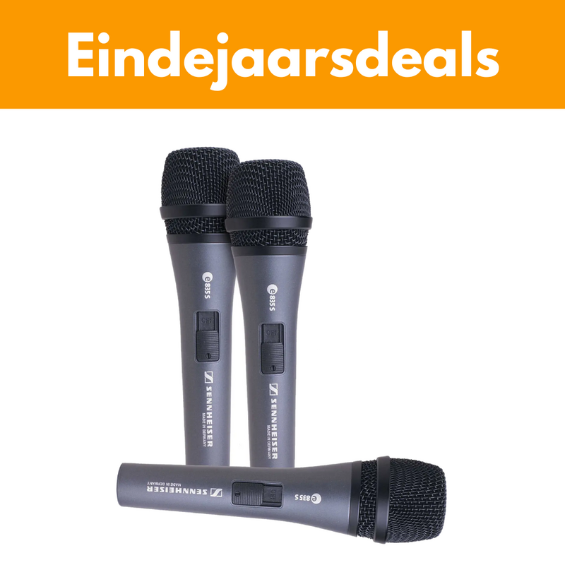 E835S Dynamische zangmicrofoon (3-pack)
