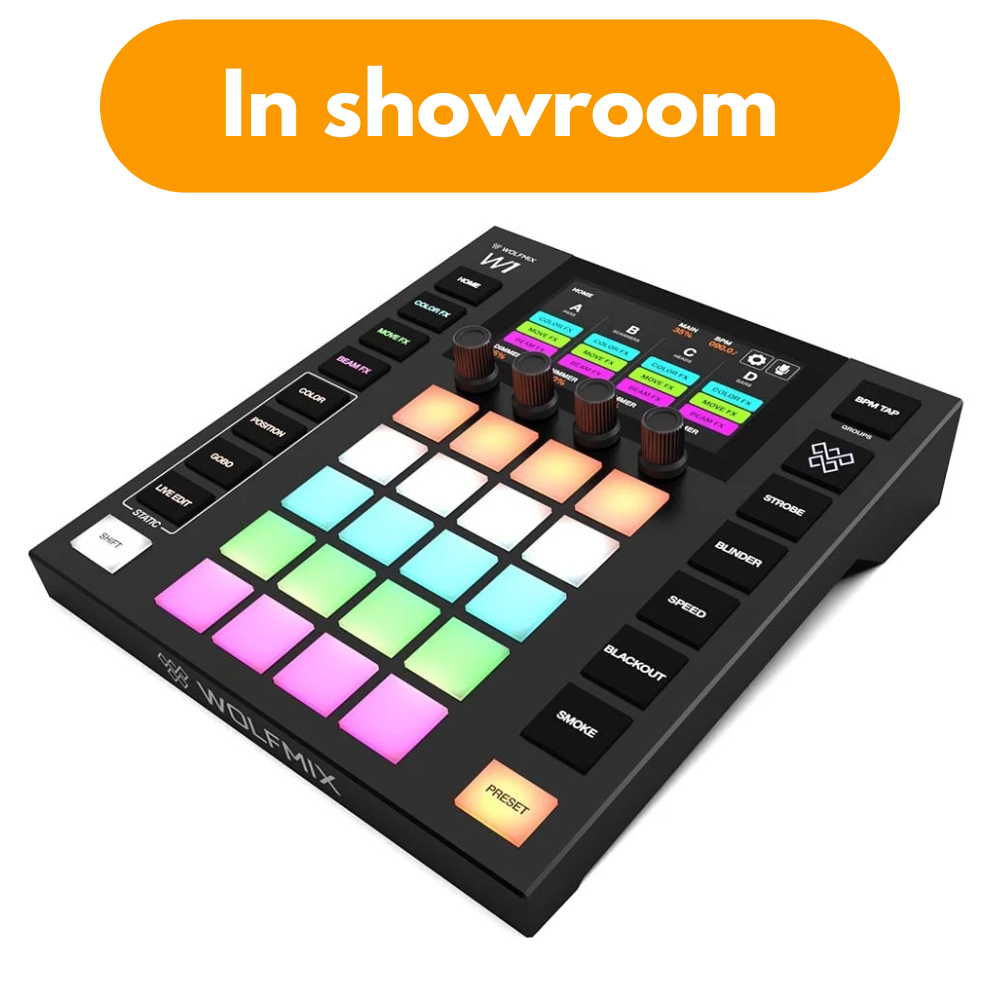 Wolfmix W1 MK2 Standalone DMX-lichtcontroller afbeelding