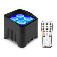 BeamZ BBP94W verticale LED par op accu RGBWA+UV WDMX BBP94W verticale LED par op accu RGBWA+UV WDMX