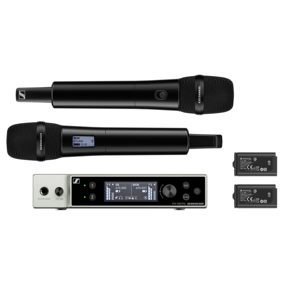 Sennheiser EW-DX 835-S Set S4-10 dubbele draadloze microfoonset