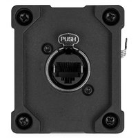 CX187 Splitter box 4x 3p XLR female naar CAT